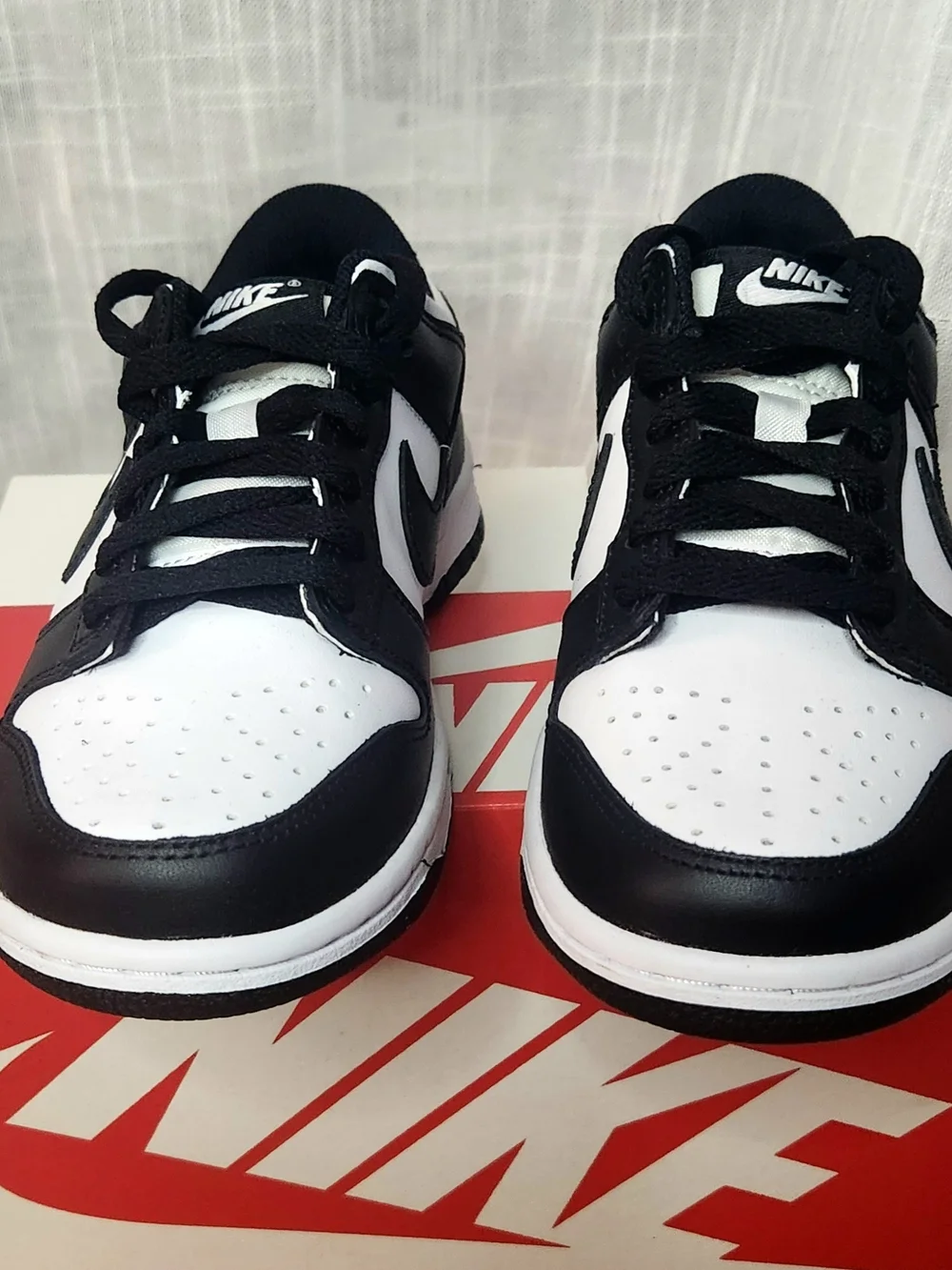 NEW Nike Dunk Low Panda GS Black/White CW1590-100 | Big Kids Size 5 (Womens 6.5)